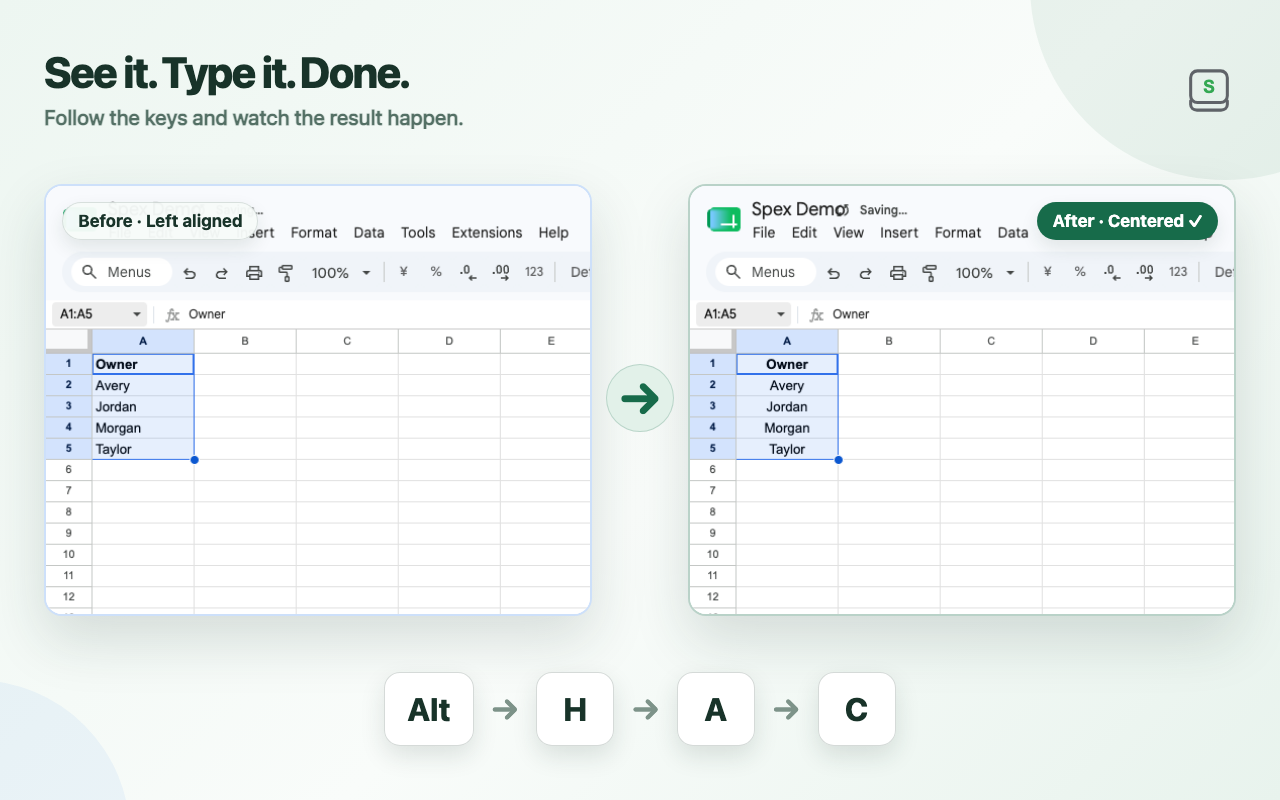 Spex Chrome Web Store screenshot 2