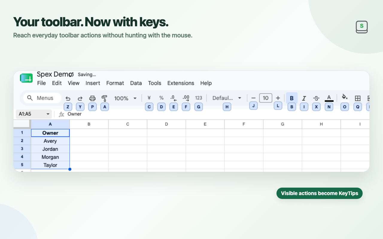 Spex Chrome Web Store screenshot 3